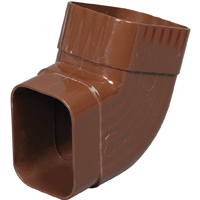 ELBOW TRDNL B VNYL BROWN 2X3IN