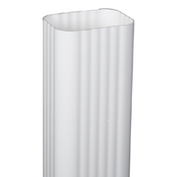 DOWNSPOUT 3"X4" WHITE