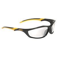 DeWALT DPG96-1C Safety Glasses, Hard-Coated Lens, Black/Yellow Frame