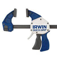 IRWIN QUICK-GRIP 1964712/2021412N Bar Clamp/Spreader, 600 lb, 12 in Max