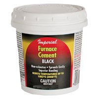 FURNACE CEMENT BLACK QRT ml