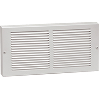 BASEBOARD GRILLE 14X6IN WHT