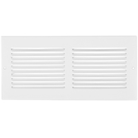 RG0513 24X6 WHT SIDEWALL GRILL