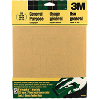 SANDPAPER AL OXIDE 9X11IN FINE