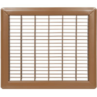 10" X 12" BROWN FLOOR REGISTER o