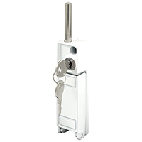 U 9919 WHT KEYED BOLT LOCK