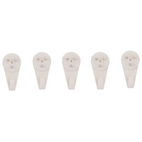 HARDWALL HANGER 1/2IN WHITE