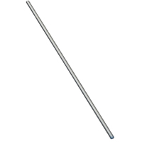 1/4 X 12" THREADED ROD ZINC