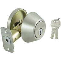 STEEL DEADBOLT KW1