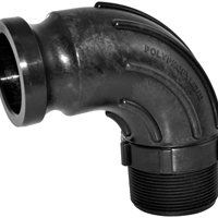 ELBOW HOS M ADAPXMPT 90DEG 3IN