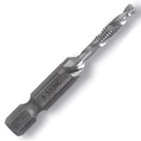 DRILL/TAP BIT HEX SHANK 6-32