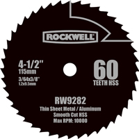 ROCKWELL 4-1/2 60T MET (RW9282)