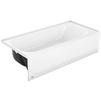 011-2365-00 5FT LH WHITE TUB