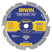 IRWIN 4935473 Circular Saw Blade, 7-1/4 in Dia, Carbide Cutting Edge, 5/8 in