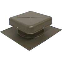 550 W BRONZE ALUM ROOF LOUVER