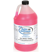 CAMCO 30027 Boiler Anti-Freeze Clear/Red; 1 gal; Clear/Red