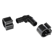 PEX ELBOW BLACK 1/2IN