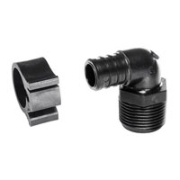 PEX ELBOW MALE BLK 3/4IN