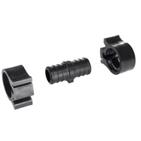 PEX COUPLING BLACK 3/4IN