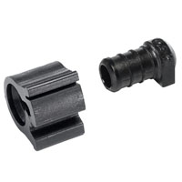 PEX PLUG BLACK 1/2IN