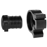 PEX PLUG BLACK 3/4IN