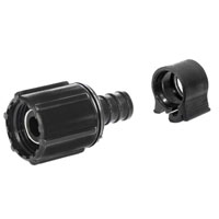 PEX COUPLING SWIVEL BLK 1/2IN