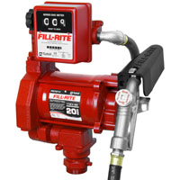 Fill-Rite FR701V Fuel Transfer Pump, Motor: 1/3 hp, 115 VAC, 5.5 A, 1725