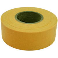 CH Hanson 17024 Flagging Tape, 300 ft L, 1-3/16 in W, Yellow, Polyethylene