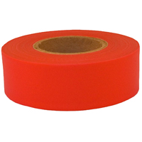 TAPE FLAG RED 5M 1-3/16X150FT