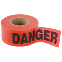 C.H. Hanson 3 In. X 1000 Ft. Roll 2 Mil Red Danger/Caution Tape