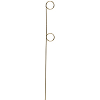 METAL SIGN STAKE PIGTAIL 28"