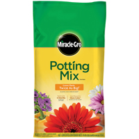 Miracle-Gro 75686300 Potting Mix, 16 qt Bag