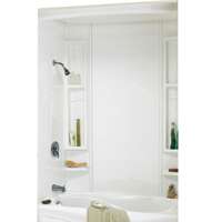 TUB SURROUND 5PC WH 80" FINESSE