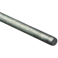 1/2" X 36" THREADED ROD ZINC EA