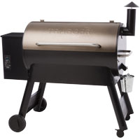 PRO WOOD PELLET GRILL BRONZ 34