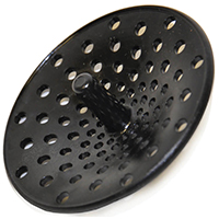 STRAINER DISPOSAL MICROBAN BLK