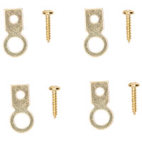 RING HANGER SMALL FLAT BRASS