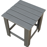 TABLE SIDE RESIN GREY