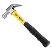 STANLEY STHT51346 Curved Claw and Nailing Hammer, 7 oz Head, HCS Head, 12 in