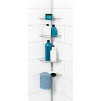 2114S 4 SHLF POLE CADDY CHR