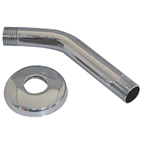 SHOWER ARM W/FLANGE 6 CHROME