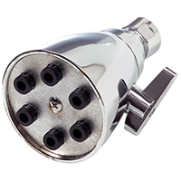 SHOWERHEAD ADJ 6-JET CHROME