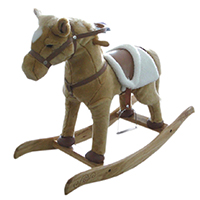 ROCKING HORSE ANIMATED 29IN