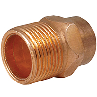 ADAPTER MALE COPPER 1-1/4