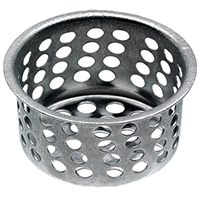 STRAINER BASKET 1-1/16IN CHRM