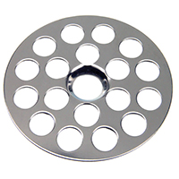 STRAINER FLAT 1-5/8IN OD CHRM