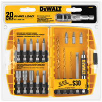 DW2503 20PC RAPID LOAD TIN SET