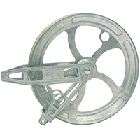 CLOTHESLINE PULLEY 8in