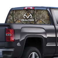 REALTREE WINDOW DECAL CAMO