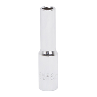 SOCKET DEEP 6MMX6PT 1/4DRIVE